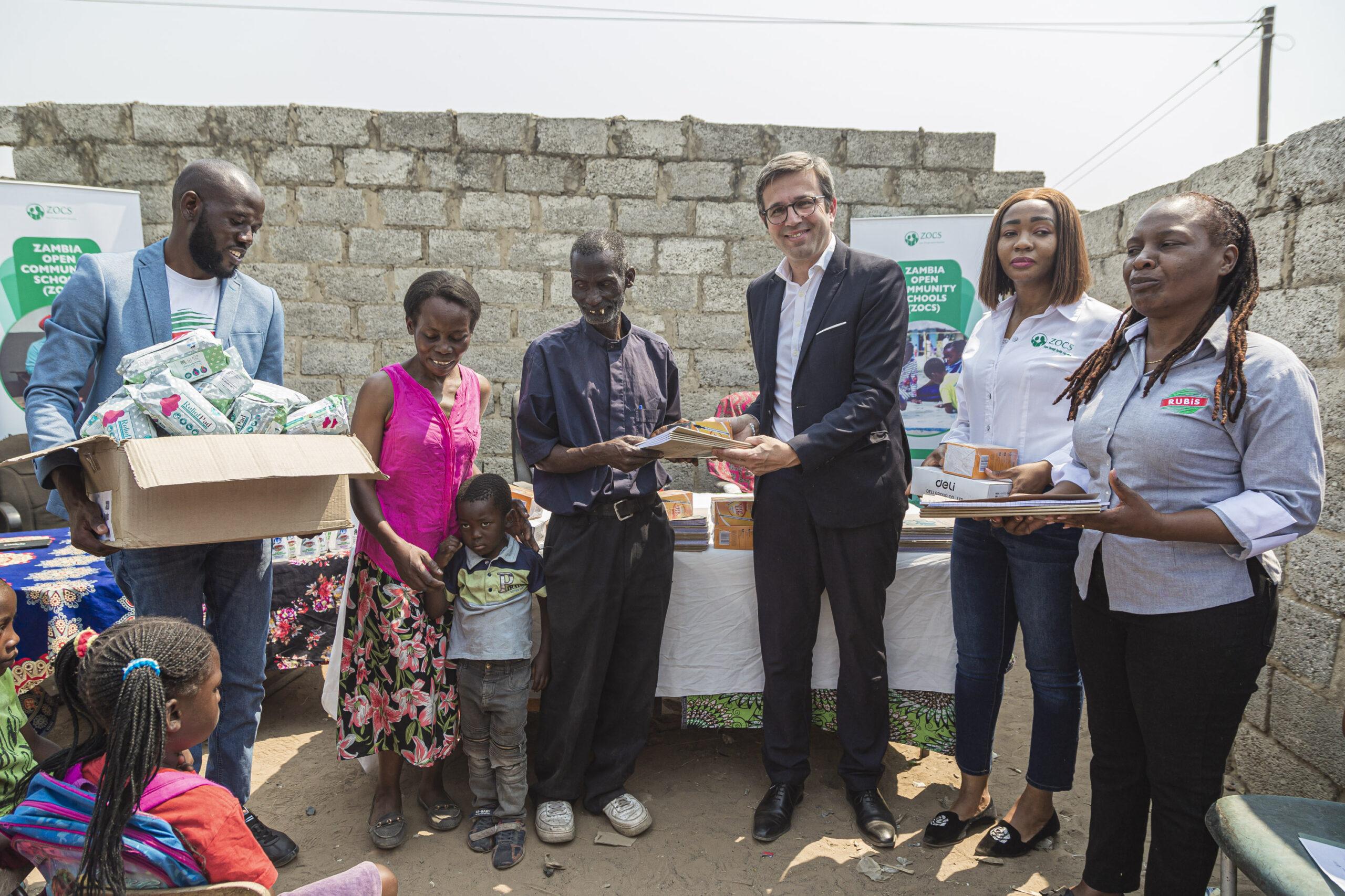 Must Read! TRUE VINE COMMUNITY SCHOOL IN GEORGE COMPOUND BECOMES THE FIRST BENEFICIARY OF THE RUBiS ENERGY ZAMBIA AND ZAMBIA OPEN COMMUNITY SCHOOLS (ZOCS) PARTNERSHIP